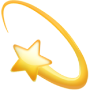 Shooting star icon